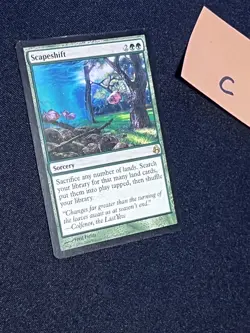 Scapeshift (C) Morningtide Magic MTG 136/150 HP Heavy Play - Image 3