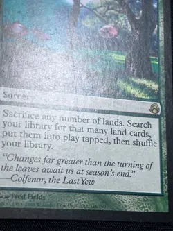 Scapeshift (C) Morningtide Magic MTG 136/150 HP Heavy Play - Image 4