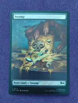 Swamp (#312) - Surge Foil TMT NM MTG - Image 1