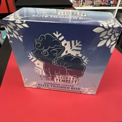 Pokemon Center Elite Trainer Box Sword & Shield Silver Tempest - Image 1
