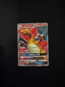 Pokemon Charizard GX SM60 Sm Holo Full Art Promo HP - Image 1