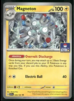 Magneton 059/191 Gym Asia Exclusive - Pokemon TCG Surging Sparks 2024 NM - Image 1