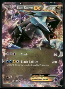 Black Kyurem EX 95/135 Holo - Pokemon TCG Plasma Storm - Image 1