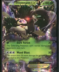 Trevenant EX 19/160 Holo - Pokemon TCG XY - Primal Clash - Image 1