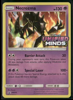 Necrozma - (Prerelease) SM204 Holo - Pokemon TCG SM Promos - Image 1