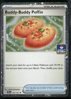 Buddy-Buddy Poffin 144/162 Gym Asia English - Pokemon TCG Temporal Forces - Image 1