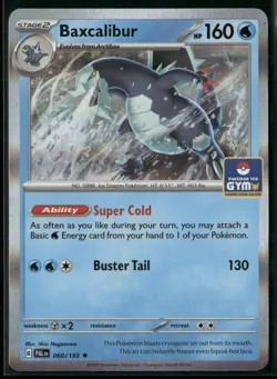 Baxcalibur 060/193 Gym Asia English - Pokemon TCG Paldea Evolved - Image 1