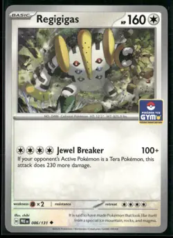 Regigigas 086/131 Gym Asia English - Pokemon TCG Prismatic Evolutions - Image 1