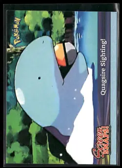 Quagsire Sighting! Snap 20 Blue Logo - Pokemon Topps Screen Snaps! - Image 1