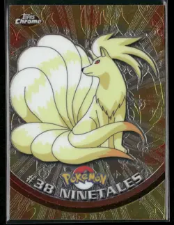 Ninetales #38 Topps Chrome - Pokemon Topps TV Animation Chrome - Image 1