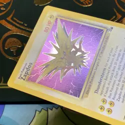 Pokemon Zapdos Fossil 15/62 Unlimited Holo Cosmos Thunderstorm Deck LP - Image 5