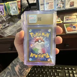 Pokemon CGC 10 Team Rocket's Mimikyu Mega Dream Ex Art Rare Holo Card 205/193 - Image 2