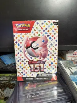 SEALED POKEMON SCARLET & VIOLET 151 BOOSTER BUNDLE-6 PACKS! - Image 1