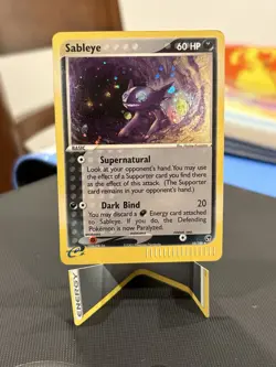 Sableye Reverse Holo Pokemon 2003 E-Reader EX Sandstorm LP Condition - Image 1
