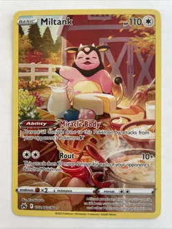 Miltank GG24/GG70 - Pokemon Crown Zenith Galarian Gallery Card - NM - TCG - Image 1