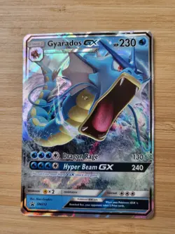 Pokemon TCG SM212 Gyarados GX Black Star Promo Card - Image 1