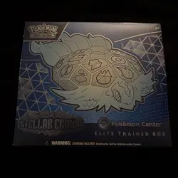 Pokemon TCG: Stellar Crown Pokemon Center Elite Trainer Box ETB SEALED - Image 1