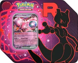 Pokemon TCG Team Rocket (Destined Rivals) Tin New Mewtwo - Image 1