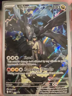 N's Zekrom - 031 (Pokemon Center Exclusive) 031 Me: Mega Evolution Promo Holo - Image 1