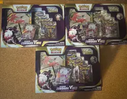 3 Hisuian Zoroark Vstar Premium Collection Box’s - Image 1