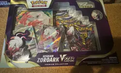 3 Hisuian Zoroark Vstar Premium Collection Box’s - Image 2