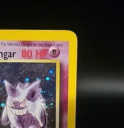 Sabrina's Gengar 014/132 Pokemon Gym Heroes Holo MP With Swirl Next To Gengar - Image 5