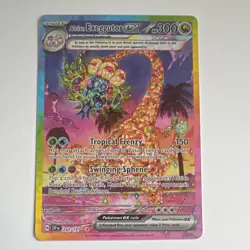 Pokemon Alolan Exeggutor ex 242/191 SV08: Surging Sparks SIR Holo 300 HP - Image 1