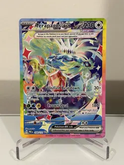 Pokemon Terapagos ex SIR 169/131 – Prismatic Evolutions – Full Art - NM - Image 1
