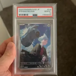 Pokemon Steven's Beldum 019/018 Sv: Ex Starter Set Holo Japanese PSA 10 - Image 1