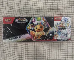 Pokemon TCG Prismatic Evolutions Surprise Box Booster Bundle Combo Sealed - Image 1