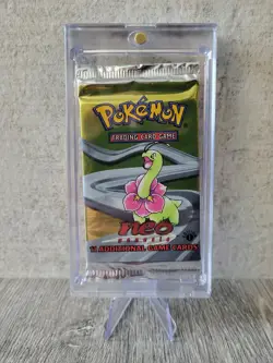 Pokemon Neo Genesis 1st Edition Meganium Booster Pack SEALED - Image 1