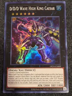 D/D/D Wave High King Caeser Super Rare Op24-en009 NM - Image 1