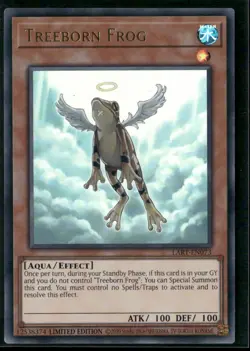 Treeborn Frog LART-EN073 Limited - Yu-Gi-Oh! TCG Ultra Rare - Image 1