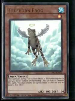 Treeborn Frog LART-EN073 Limited - Yu-Gi-Oh! TCG Ultra Rare - Image 1