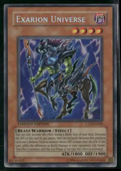 Exarion Universe CT2-EN002 Limited - Yu-Gi-Oh! TCG Secret Rare - Image 1