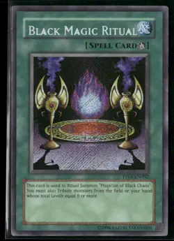 Black Magic Ritual PP01-EN002 Unlimited - Yu-Gi-Oh! TCG Secret Rare - Image 1