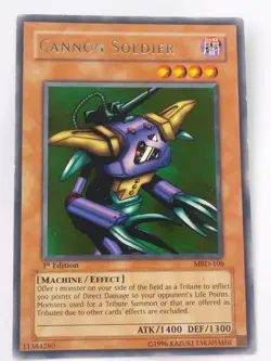 Yu-Gi-Oh! - Cannon Soldier - MRD-106 - LP - Rare - 1st First Edition - Image 2