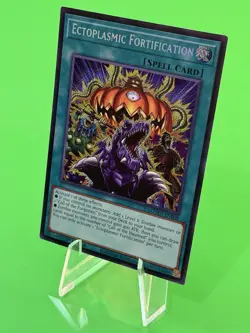 Yu-Gi-Oh Maze Of Muertos Ectoplasmic Fortification Secret Rare MZMU-EN008 NM!!! - Image 2