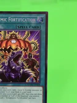 Yu-Gi-Oh Maze Of Muertos Ectoplasmic Fortification Secret Rare MZMU-EN008 NM!!! - Image 5