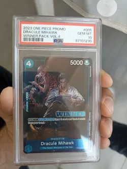 Dracule Mihawk Winner St03-005 PSA 10 Onepiece Card Game - Image 1