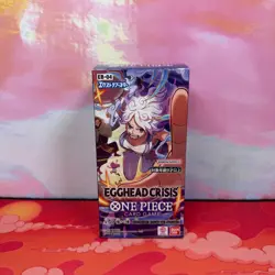 Sealed Japanese One Piece EB-04 Egghead Crisis Booster Box 24 Packs - Image 1
