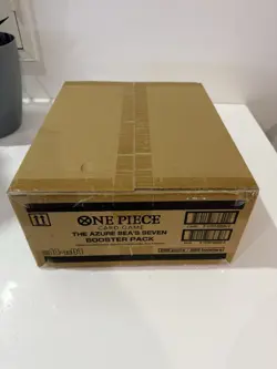 One Piece OP14 EB04 12 Booster Box Case SEALED ✅ Azure Sea's Seaven English - Image 1