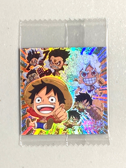 Monkey D Luffy - SW10-02 SGR - One Piece Wafer Sticker Japanese - Image 1