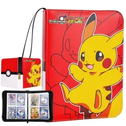 Card Book Holder Binder Album Collection Pokemon 400 Trading TCG Cards Case - Image 5