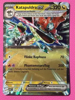 Erhabene Helden Katapuldra EX ASC 160 Deutsch NM NEU Pokemon - Image 1