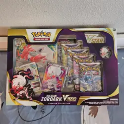 Pokemon TCG: Hisuian Zoroark VSTAR Premium Collection [New/Factory Sealed] - Image 1
