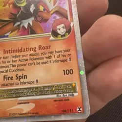 Pokemon TCG Infernape LV.X Holo Rare - Image 4