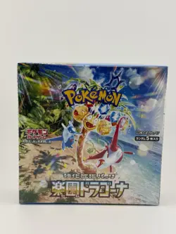 Pokemon Paradise Dragona Booster Box Factory Sealed EX Japanese SV7A US Seller - Image 1