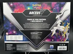 Pokemon Arceus V Figure Collection Box w/Arceus Promo and Cosmic Eclipse Pack 820650850165 - Image 2