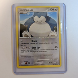 Rare Snorlax (Pokemon Diamond & Pearl - 2007) Near Mint (NM) - Image 1